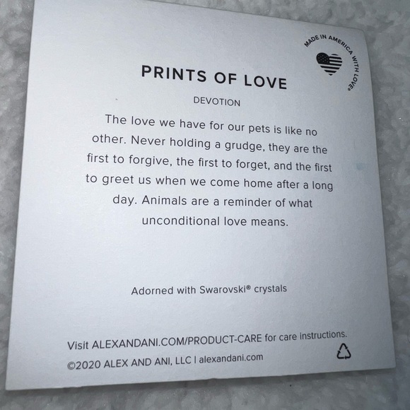 Alex and Ani paw bracelet - Picture 2 of 2